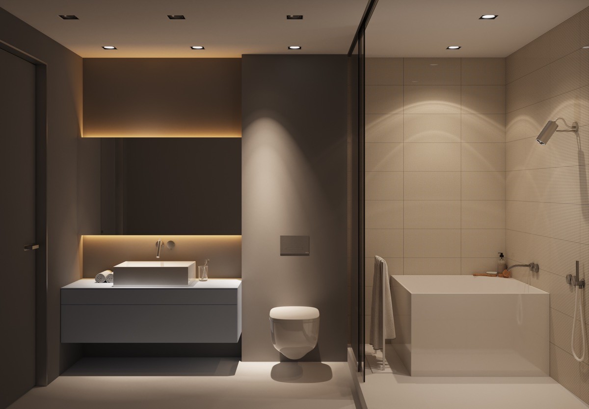 Minimalist-bath-tub